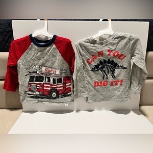 2 Baby Gap long sleeve t-shirts 3 years toddler